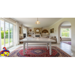 Tavolo taverna bianco opaco cm 180x100h.76 allungabile cm 360 nuovo art.744 consegna gratuita-arredamentishop.it  Tempesta Of...