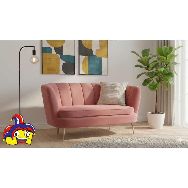 Divanetto rosa cm 130x78h.73 nuovo art.60972 consegna gratuita-arredamentishop.it  AD TREND Offerte mobili 290,00 € 290,00 € ...
