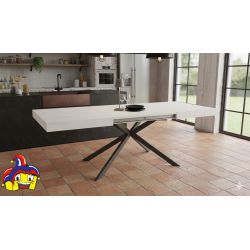 Tavolo cucina moderno cm 140x90h.74 aperto cm 180/220 nuovo art.2265 consegna gratuita-arredamentishop.it  Tempesta Offerte m...