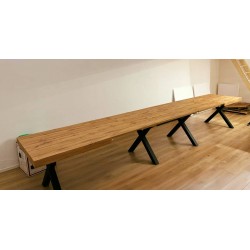 Tavolo per 20 persone cm 180x90h.77 aperto cm 480 art.02005 nuovo consegna gratuita-arredamentishop.it  Tempesta Offerte mobi...