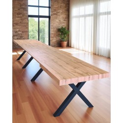 Tavolo per 20 persone cm 180x90h.77 aperto cm 480 art.02005 nuovo consegna gratuita-arredamentishop.it  Tempesta Offerte mobi...