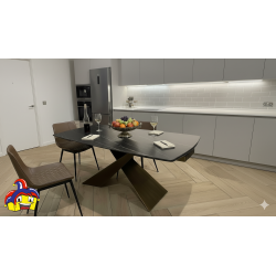 Tavoli in ceramica art.2063 cm 180x90h.76 aperto cm 220/260 nuovo consegna gratuita-arredamentishop.it  Tempesta Offerte mobi...