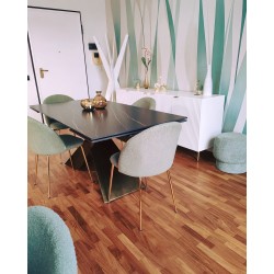 Tavolo allungabile ceramica art.2061 cm 180x90h.76 aperto cm 220/260 nuovo consegna gratuita-arredamentishop.it  Tempesta Off...