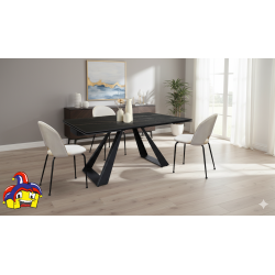 Tavolo in ceramica allungabile cm 160x90h.76 aperto cm 200/240 art.1988 nuovo consegna gratuita-arredamentishop.it  Tempesta ...