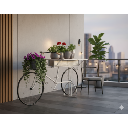 Bicicletta fioriera in legno e ferro nuova art.54592 consegna gratuita-arredamentishop.it  AD TREND Offerte mobili 225,00 € 2...
