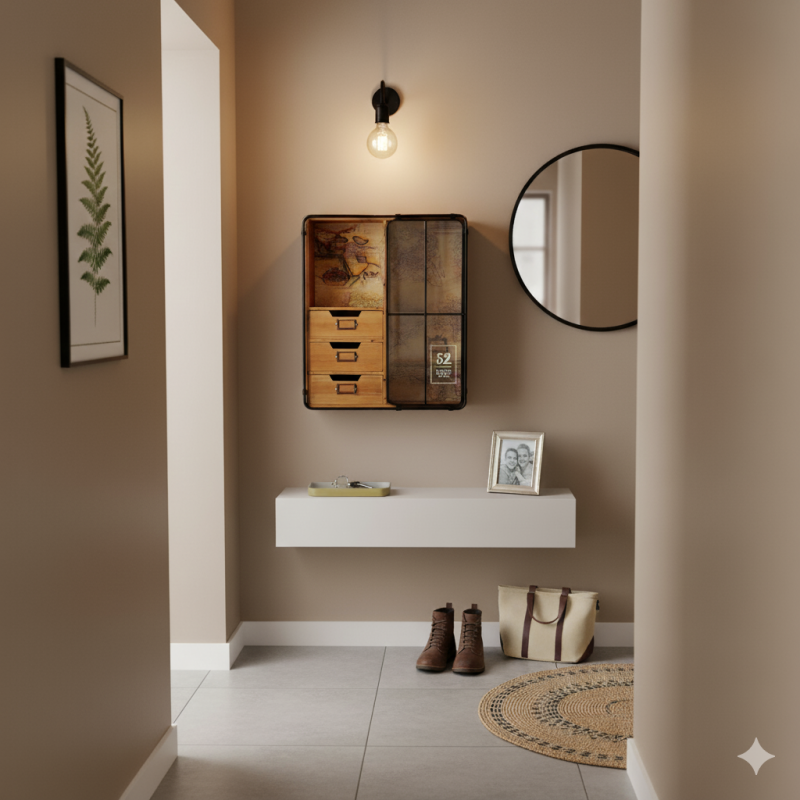 Vetrina da parete cm 52x21h.61,5 nuova art.74831 consegna gratuita-arredamentishop.it  AD TREND Offerte mobili 85,00 € 85,00 ...