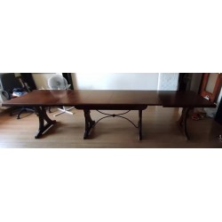 Fratino tavolo con ferro cm 180x85h.76 allungabile cm 360 nuovo art.0123 consegna gratuita-arredamentishop.it  Tempesta Offer...