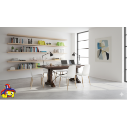 Fratino tavolo con ferro cm 180x85h.76 allungabile cm 360 nuovo art.0123 consegna gratuita-arredamentishop.it  Tempesta Offer...
