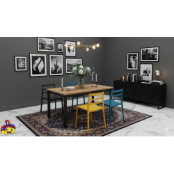 Tavolo 110 x 70 h.76,5 allungabile cm 190x70h.76,5 nuovo art.2142 consegna gratuita-arredamentishop.it  Tempesta Offerte mobi...