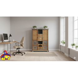 Vintage mobili art. 101629 cm 90x34h.128,5 nuovo consegna gratuita-arredamentishop.it  AD TREND Offerte mobili 280,00 € 280,0...