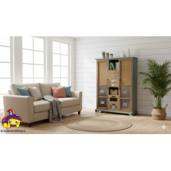 Vintage mobili art. 101629 cm 90x34h.128,5 nuovo consegna gratuita-arredamentishop.it  AD TREND Offerte mobili 280,00 € 280,0...