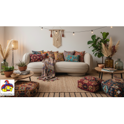 Divani boucle art.120333 beige cm 193x96h.68 nuovo consegna gratuita-arredamentishop.it  AD TREND Offerte mobili 745,00 € 745...