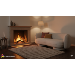 Divani boucle art.120333 beige cm 193x96h.68 nuovo consegna gratuita-arredamentishop.it  AD TREND Offerte mobili 745,00 € 745...