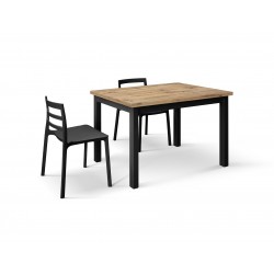 Tavolo da cucina 140 x 80 h.76,5 allungabile cm 180/220 nuovo art.02139 consegna gratuita-arredamentishop.it  Tempesta Offert...