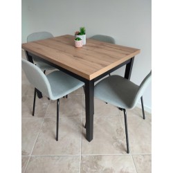 Tavolo da cucina 140 x 80 h.76,5 allungabile cm 180/220 nuovo art.02139 consegna gratuita-arredamentishop.it  Tempesta Offert...