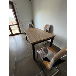 Tavolo da cucina 140 x 80 h.76,5 allungabile cm 180/220 nuovo art.02139 consegna gratuita-arredamentishop.it  Tempesta Offert...