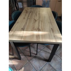 Tavolo da cucina 140 x 80 h.76,5 allungabile cm 180/220 nuovo art.02139 consegna gratuita-arredamentishop.it  Tempesta Offert...