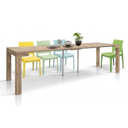 Consolle allungabile 3 metri cm 90x45h.76 aperta cm 90x300 nuova art.1876 consegna gratuita-arredamentishop.it  Tempesta Offe...