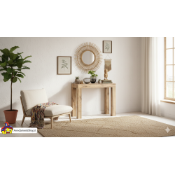 Consolle allungabile 3 metri cm 90x45h.76 aperta cm 90x300 nuova art.1876 consegna gratuita-arredamentishop.it  Tempesta Offe...