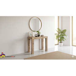 Consolle allungabile 3 metri cm 90x45h.76 aperta cm 90x300 nuova art.1876 consegna gratuita-arredamentishop.it  Tempesta Offe...