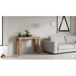 Consolle allungabile 3 metri cm 90x45h.76 aperta cm 90x300 nuova art.1876 consegna gratuita-arredamentishop.it  Tempesta Offe...