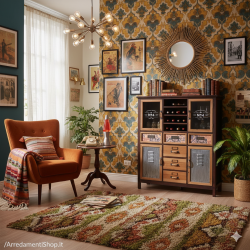 Mobile retrò cm 96x32h.110,5 nuovo art.15967 consegna gratuita-arredamentishop.it  AD TREND Offerte mobili 380,00 € 380,00 € ...