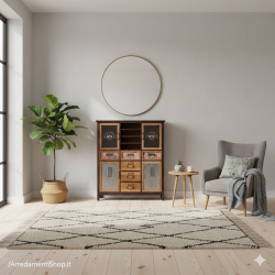 Mobile retrò cm 96x32h.110,5 nuovo art.15967 consegna gratuita-arredamentishop.it  AD TREND Offerte mobili 380,00 € 380,00 € ...