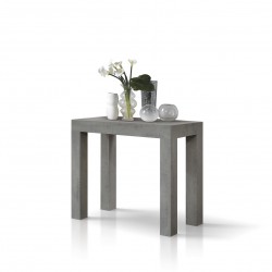 Consolle allungabile grigio 3 metri cm 90x45h.76 aperta cm 90x300 nuova art.1874 consegna gratuita-arredamentishop.it  Tempes...