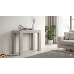 Consolle tavolo allungabile 3 metri cm 90x45h.76 aperta cm 90x300 nuova art.1877 consegna gratuita-arredamentishop.it  Tempes...
