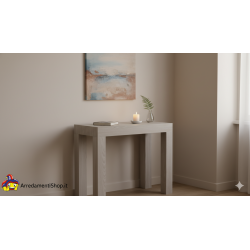 Consolle tavolo allungabile 3 metri cm 90x45h.76 aperta cm 90x300 nuova art.1877 consegna gratuita-arredamentishop.it  Tempes...