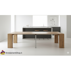 Consolle rustica allungabile cm 90x45h.76 aperta 3 metri nuova art.1881 consegna gratuita-arredamentishop.it  Tempesta Offert...