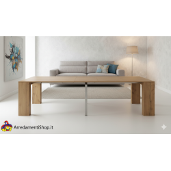 Consolle rustica allungabile cm 90x45h.76 aperta 3 metri nuova art.1881 consegna gratuita-arredamentishop.it  Tempesta Offert...