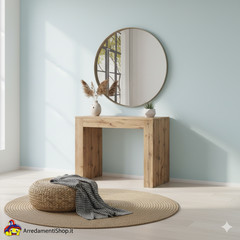 Consolle rustica allungabile cm 90x45h.76 aperta 3 metri nuova art.1881 consegna gratuita-arredamentishop.it  Tempesta Offert...