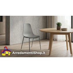 Sedie grigio chiaro set 4 pezzi nuove art.991 consegna gratuita-arredamentishop.it  Tempesta Offerte mobili 165,00 € 165,00 €...