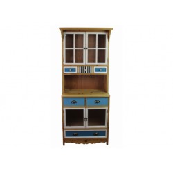 Libreria con vetrina montata cm 74x34,5h.176 nuova art.119286 consegna gratuita-arredamentishop.it  AD TREND Offerte mobili 2...