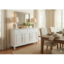 Credenza 3 ante shabby montata cm 160x50h.102 nuova art.6030A consegna gratuita-arredamentishop.it  Zanini Offerte mobili 360...