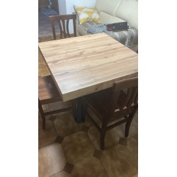Tavolo cucina allungabile cm 95x90h.76 aperto cm 145x90h.76 art.2227 nuovo consegna gratuita-arredamentishop.it  Tempesta Off...