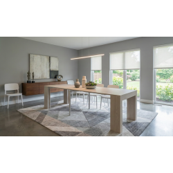 Consolle allungabile olmo perla cm 90x45h.76 aperta 3 metri nuova art.1938 consegna gratuita-arredamentishop.it  Tempesta Off...