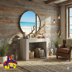 Consolle allungabile olmo perla cm 90x45h.76 aperta 3 metri nuova art.1938 consegna gratuita-arredamentishop.it  Tempesta Off...