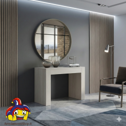 Consolle allungabile olmo perla cm 90x45h.76 aperta 3 metri nuova art.1938 consegna gratuita-arredamentishop.it  Tempesta Off...