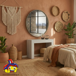 Consolle allungabile olmo perla cm 90x45h.76 aperta 3 metri nuova art.1938 consegna gratuita-arredamentishop.it  Tempesta Off...