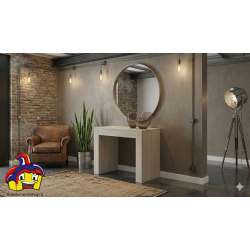 Consolle allungabile olmo perla cm 90x45h.76 aperta 3 metri nuova art.1938 consegna gratuita-arredamentishop.it  Tempesta Off...