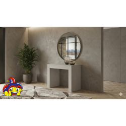 Consolle allungabile olmo perla cm 90x45h.76 aperta 3 metri nuova art.1938 consegna gratuita-arredamentishop.it  Tempesta Off...