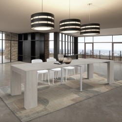 Consolle allungabile olmo perla cm 90x45h.76 aperta 3 metri nuova art.1938 consegna gratuita-arredamentishop.it  Tempesta Off...