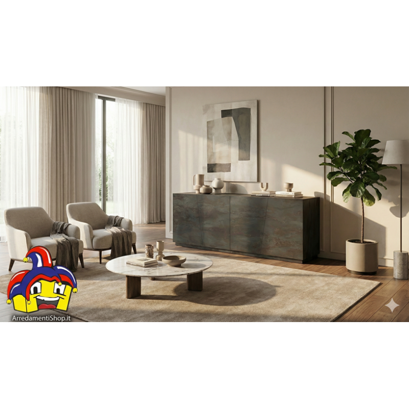 Credenza soggiorno cm 180x50h.79 nuova art.1828 consegna gratuita-arredamentishop.it  Tempesta Offerte mobili 290,00 € 290,00...
