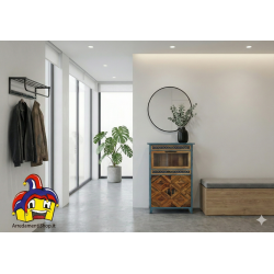 Mobile contenitore vintage montato cm 72,5x34h.143 nuovo art.119038 consegna gratuita-arredamentishop.it  AD TREND Offerte mo...