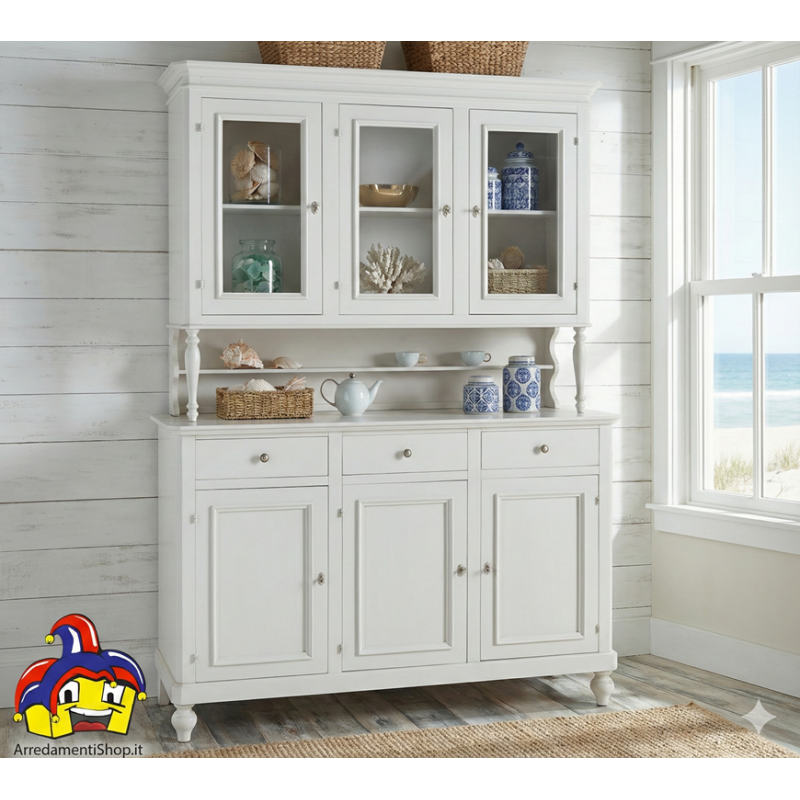 Cristalliere classiche art.6031A-6030A cm 160x50h.221 nuovo consegna gratuita-arredamentishop.it  Zanini Offerte mobili 695,0...