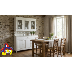 Cristalliere classiche art.6031A-6030A cm 160x50h.221 nuovo consegna gratuita-arredamentishop.it  Zanini Offerte mobili 695,0...