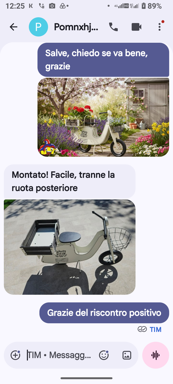 Testimonianza reale di un cliente: " Montato! Facile "